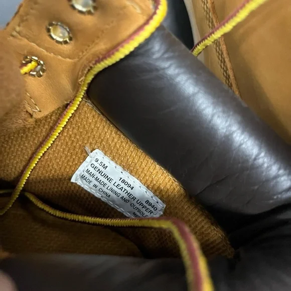 ✅Brand New Timberland  6” suede nubuck wheat color size Men’s 9.5✅ - Picture 2 of 7